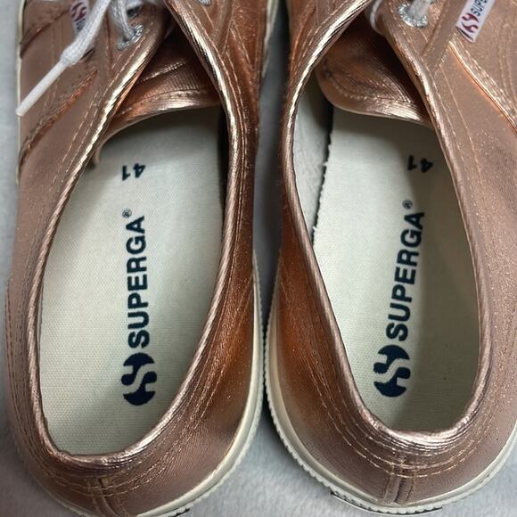 Superga 2750 Cotu Classic Rose Gold Sneakers Women's 9.5 Men's 8 - Picture 4 of 6